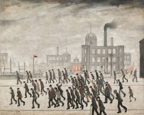 Going to the Match - Posters by L S Lowry | Buy Posters, Frames, Canvas ...