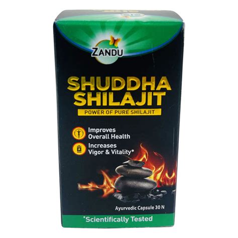 Buy Zandu Shuddha Shilajit, 30 Capsules | 19 Minutes Delivery | Apollo ...