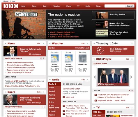 29 Years of BBC Website Website Design History - 31 Images - Version Museum