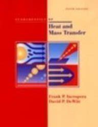 Fundamentals Of Heat And Mass Transfer : Incropera DeWitt: Amazon.in: Books