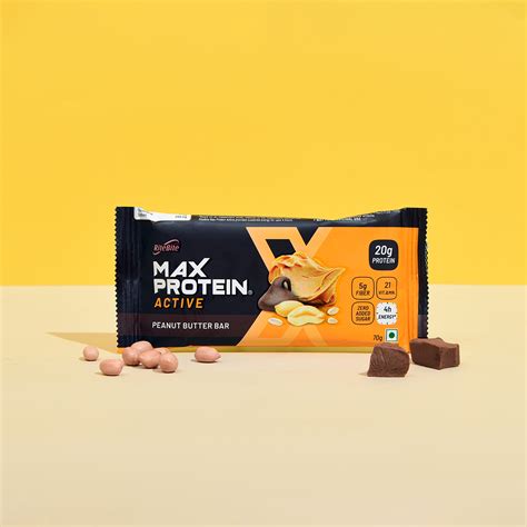 Max Protein Bar - Active Peanut Butter Bar | May Start EXP. – RiteBite ...
