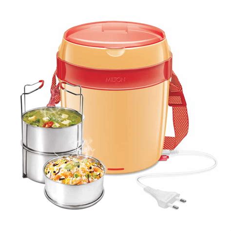 Buy Futron Electric Tiffin Box, 3PCS, 4PCS Tiered Containers - Milton