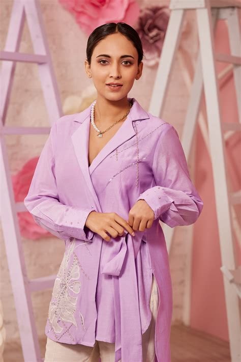 Wrap Around Jacket paired with Apple Cut Pants. – Trumpet Vine