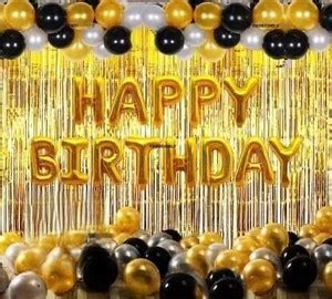 PARTY MIDLINKERZ Printed Decoration kit Combo - for Birthday Decor ...