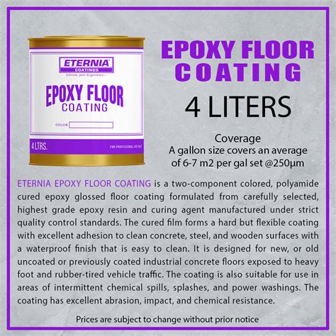 EPOXY FLOOR COATING - GT Stone Works Shop