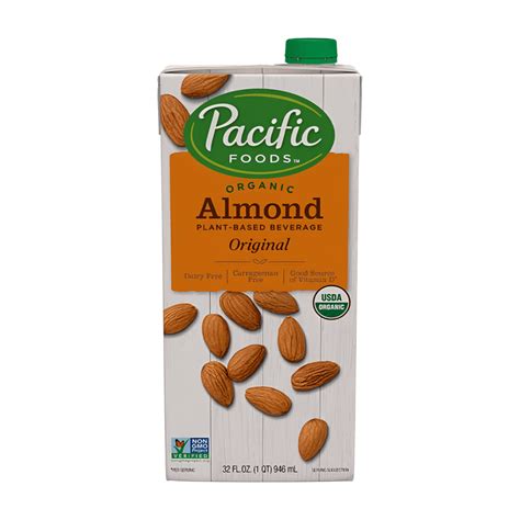 Pacific Foods Organic Almond Original Beverage | Milk Pick