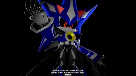 Arkham Neo Metal Sonic death - Fan Art & Comics - Sonic Stadium