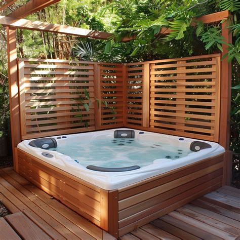 Best 11 25+ Backyard Hot Tub Privacy Ideas – Artofit