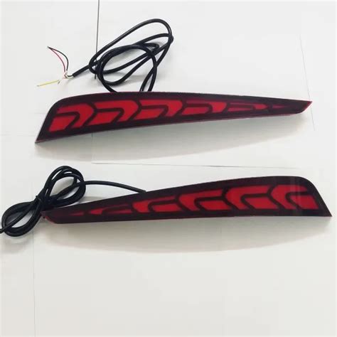 Bumper LED Reflector Lights With Matrix Moving Style for Hyundai i20 ...