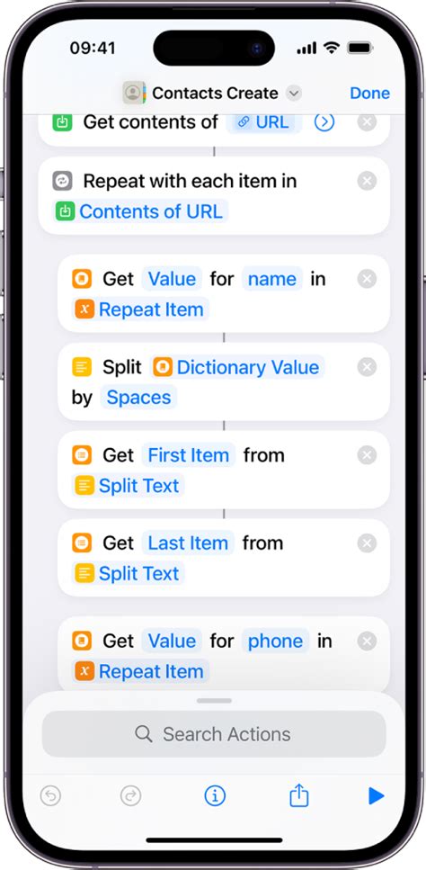 Create contacts from data in Shortcuts on iPhone or iPad - Apple ...