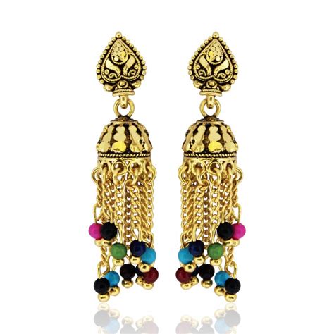 Buy Bazaarvilla® Metal Multicolour Bridal Umbrella Shaped Small and ...