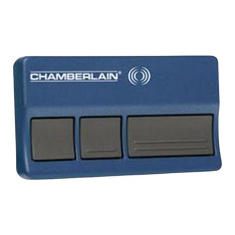 Chamberlain Remote 953Estd Programming 的图像结果