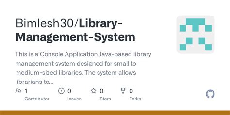 Library Management System in Java GitHub 的图像结果