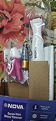 Nova NLS 530 Sensi-Trim Bikini & Facial Trimmer for Women ( Battery ...