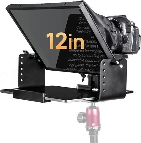 Tablet Camera Mount Teleprompter 的图像结果