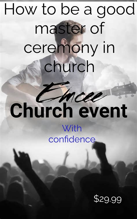 how to be a good master of ceremony in church event
