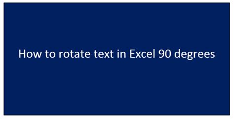 Image result for Rotating Text in Excel