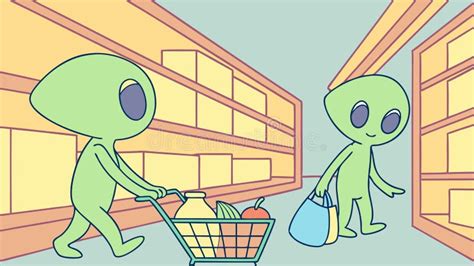 Image result for Alien Shopping