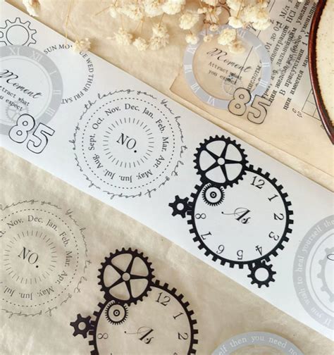 新作☆EM63｜yier 壹洱文創【时光游轮】マスキングテープ / PETテープ | cherish365_zakka