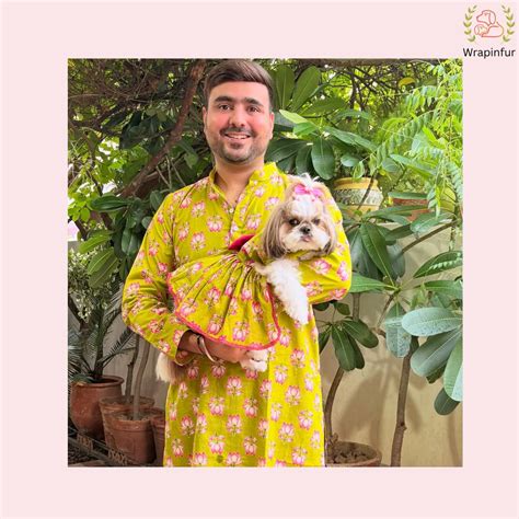Lime Green Lotus Dog Frock Dress | Traditional Dog Wedding Outfit ...