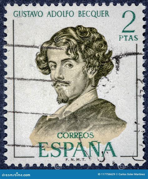 Spanish Poet and Narrator, Gustavo Adolfo Claudio Dominguez Bastida ...