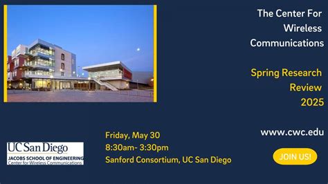 2025 CWC Research Review | Center for Wireless Communications