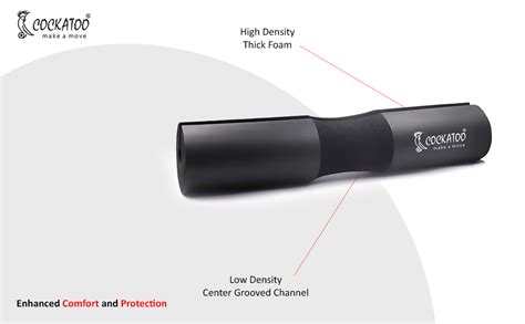 Buy Cockatoo Barbell Pad, Premium Cushioned Barbell Pad for Comfortable ...