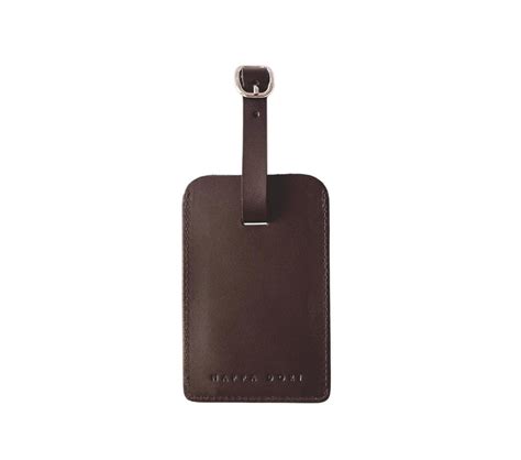 Buy Leather Luggage Tag 02 | Personalized Luggage Tag – Nappa Dori