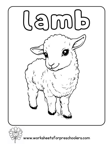 Lamb Chop Coloring.page