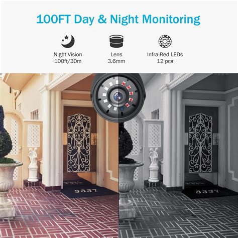 Image result for Color Night Vision Security Camera