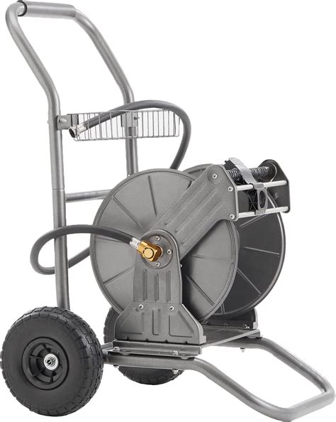 Amazon.com : VEVOR Hose Reel Cart, Hold Up to 250 ft of 5/8’’ Hose ...