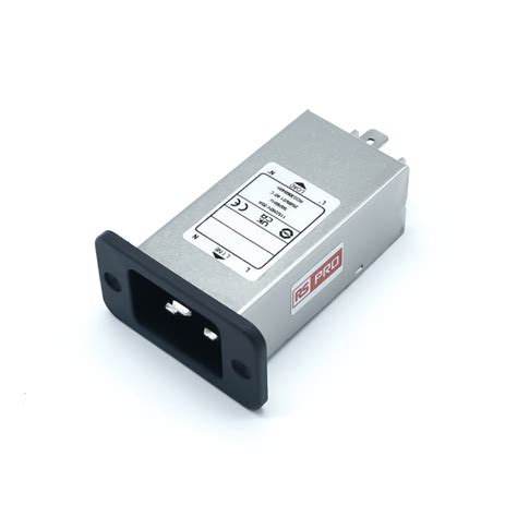 RS PRO | RS PRO 20A, 250 V ac Socket Chassis Mount IEC Inlet Filter ...