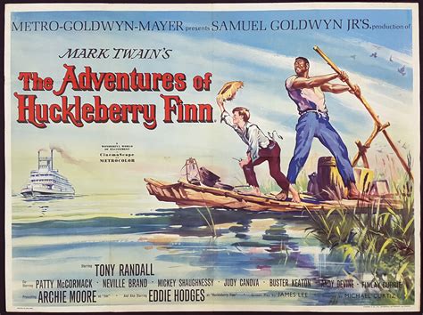 THE ADVENTURES OF HUCKLEBERRY FINN (1960) Mark Twain Original Vintage ...