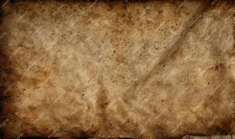 Old brown paper vintage texture background with stains | Premium AI ...