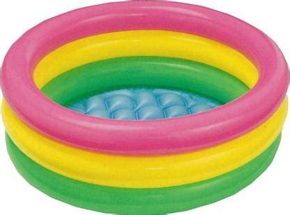 INTEX Inflatable Water Pool For Kids Fun Activities - 2 Ft Diameter ...