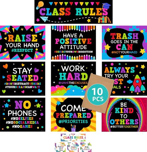 Classroom Rules Sign 的图像结果