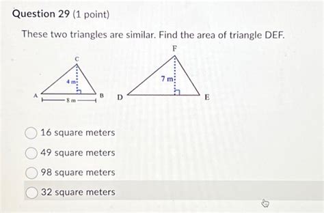 Area of Similar Triangles 的图像结果
