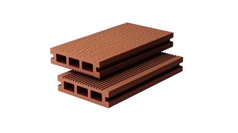 100 X 25 Hollow Plastic Decking Boards WPC Wood Plastic Composite Flooring