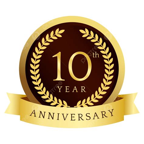 Ten Year Anniversary Logo Template Logo 10 Years Anniversary Hi Res