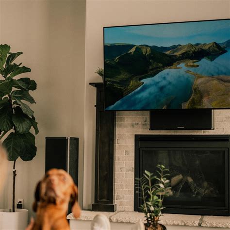 Pull Down TV Mounts: Fireplace & Mantel TV Mounts | Mount-It!