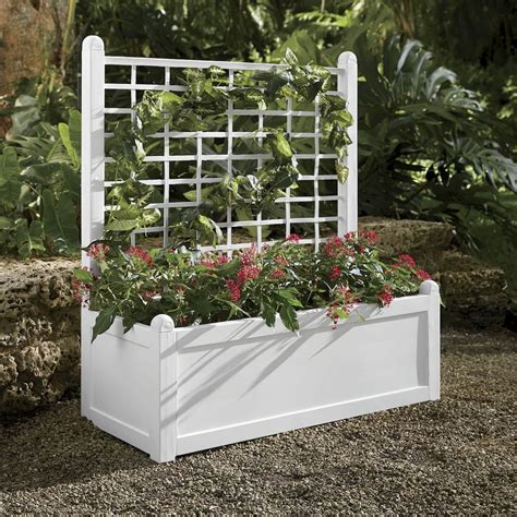 How To Build Planter Box With Trellis at Darrel Parr blog