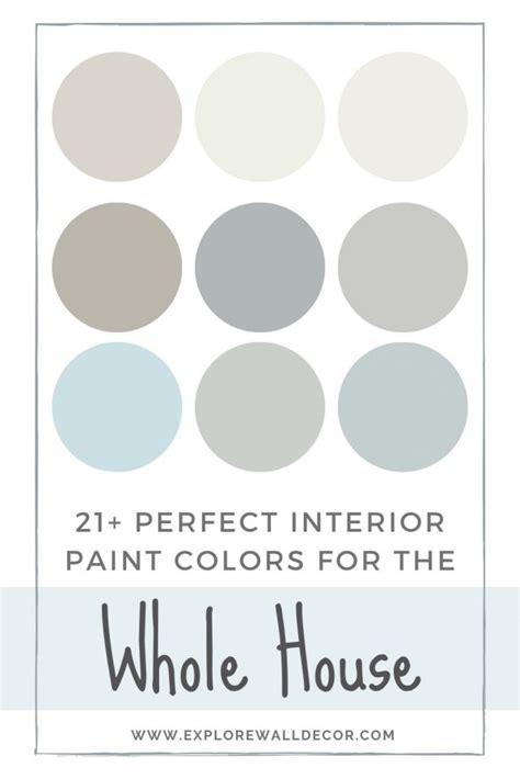 How to Choose One Paint Color for the Whole House (plus 21 Great Color ...