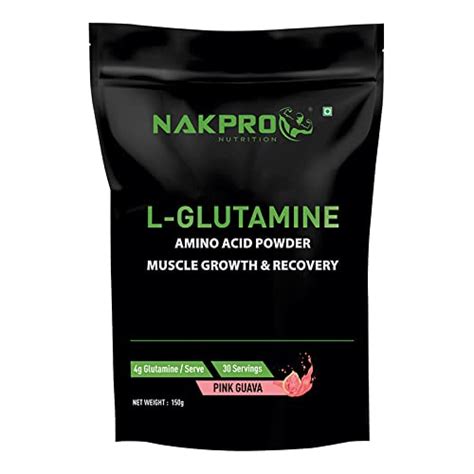 Buy NAKPRO MICRONIZED L-GLUTAMINE | Highest Grade, Fast Dissolving ...