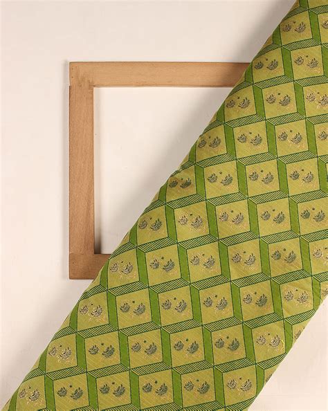 Chanderi Fabric - Buy Screen Printed Chanderi Fabrics Online | Fabriclore