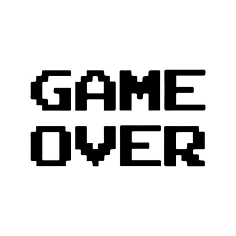 Game over PNG