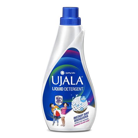 Ujala Liquid Detergent with Instant Dirt Dissolvers (430ml [Pack of 4 ...