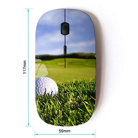 Golf Mouse | Graphic4You Ergonomic Wireless Golf Ball Mouse | Premium ...
