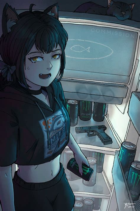 catgirl :: monster girl :: art girl :: art - funny pictures and r34 on ...