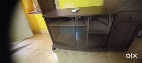 TV showcase. 10 years old with glass doors. - Other Household Items ...