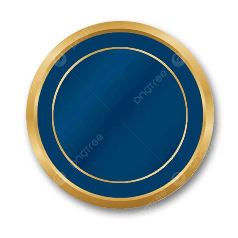 Simple Round Golden And Blue Badges Guaranteed Luxury, Golden Badges ...